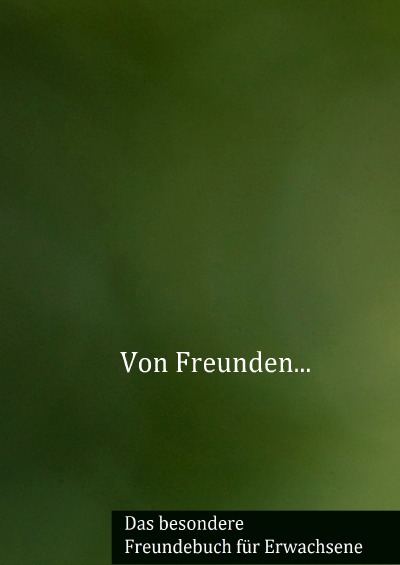 'Cover von Von Freunden…'-Cover