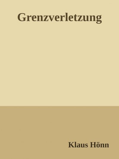 'Cover von Grenzverletzung'-Cover