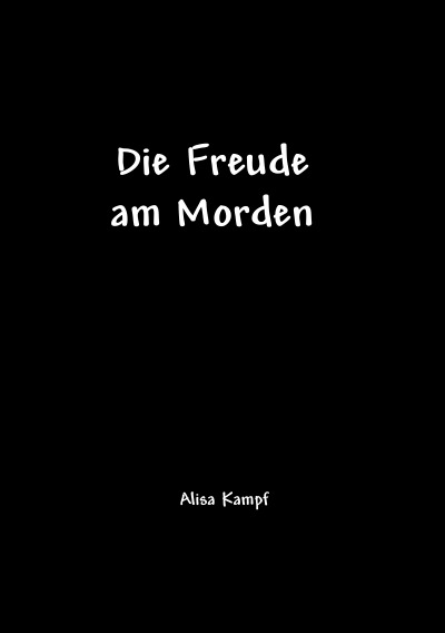 'Die Freude am Morden'-Cover
