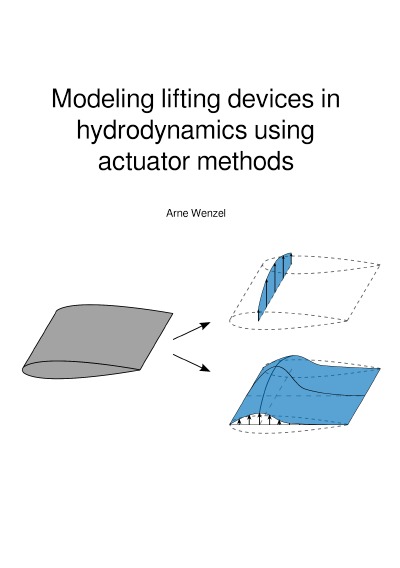 'Cover von Modeling lifting devices in hydrodynamics using actuator methods'-Cover