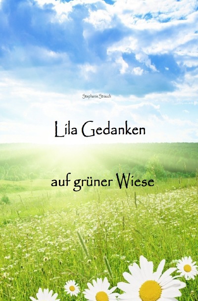 'Lila Gedanken auf grüner Wiese'-Cover