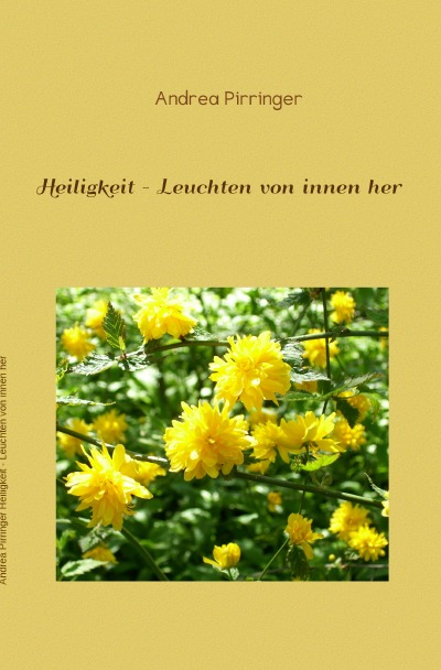 'Heiligkeit – Leuchten von innen her'-Cover