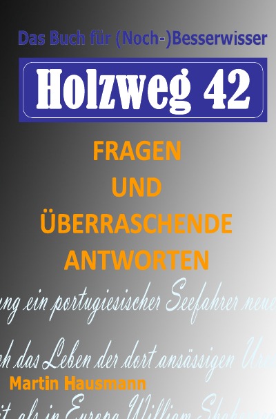 'Holzweg 42'-Cover