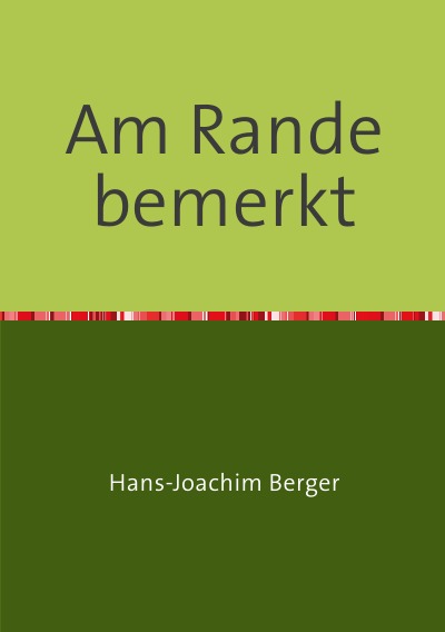 'Am Rande bemerkt'-Cover
