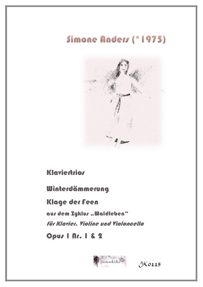 '2 Klaviertrios Opus 1 Winterdämmerung & Klage der Feen'-Cover