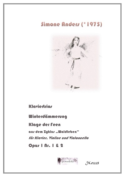 'Cover von 2 Klaviertrios Opus 1 Winterdämmerung & Klage der Feen'-Cover