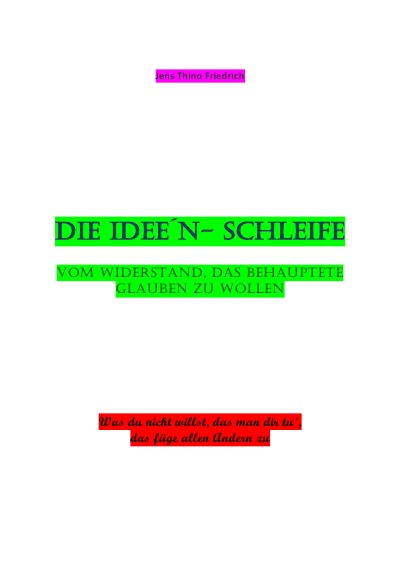 'Cover von Die Ideen- Schleife'-Cover