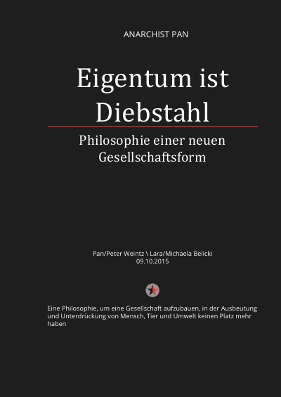 'Eigentum ist Diebstahl'-Cover