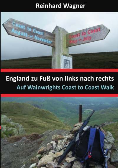 'Cover von England zu Fuß von links nach rechts'-Cover