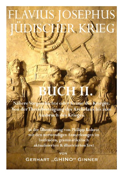 'FLAVIUS JOSEPHUS JÜDISCHER KRIEG, II. Buch'-Cover