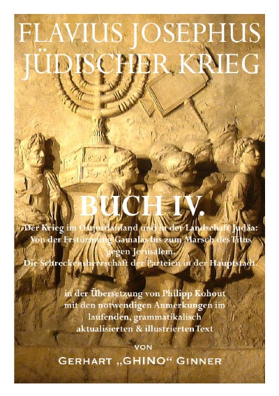 'FLAVIUS JOSEPHUS JÜDISCHER KRIEG, IV. Buch'-Cover