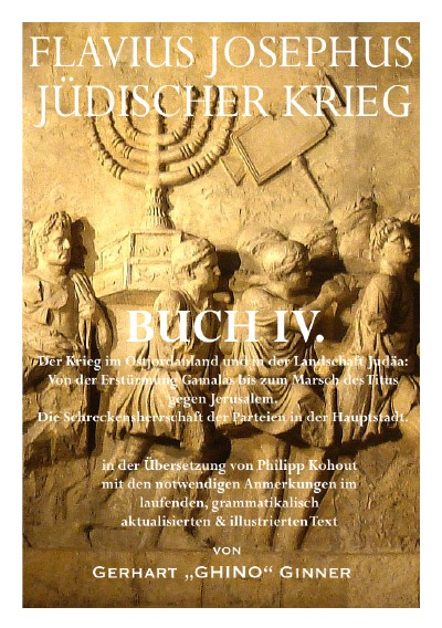 'Cover von FLAVIUS JOSEPHUS JÜDISCHER KRIEG, IV. Buch'-Cover
