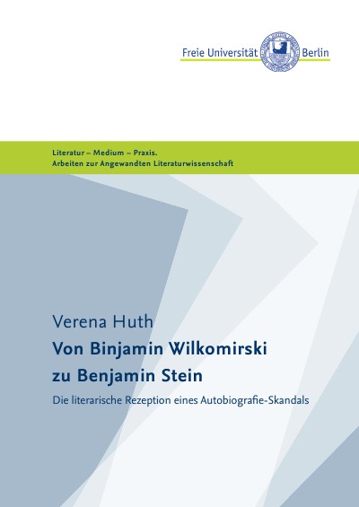 'Von Binjamin Wilkomirski zu Benjamin Stein'-Cover