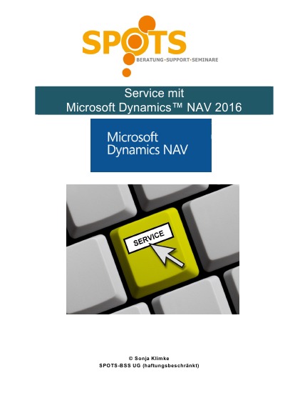 'Service mit Microsoft Dynamics™ NAV2016/Bd. 7'-Cover