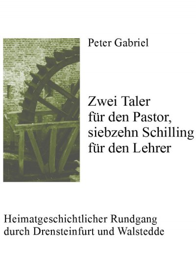 'Cover von Zwei Taler  für den Pastor, siebzehn Schilling  für den Lehrer'-Cover