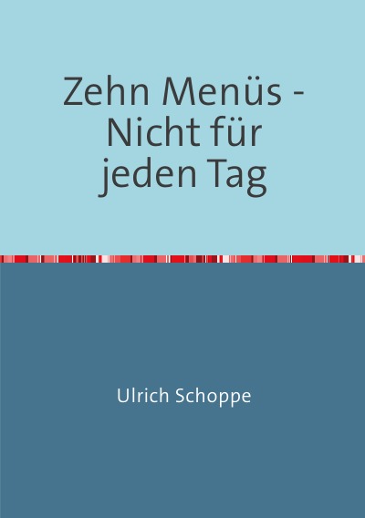 'Zehn Menüs'-Cover