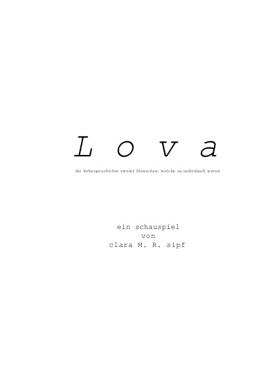 'LOVA'-Cover