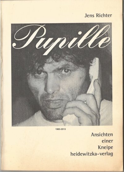 'Pupille, Ansichten einer Kneipe'-Cover