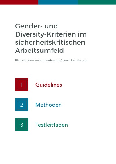 'Cover von Gender- und Diversity-Kriterien im sicherheitskritischen Arbeitsumfeld'-Cover