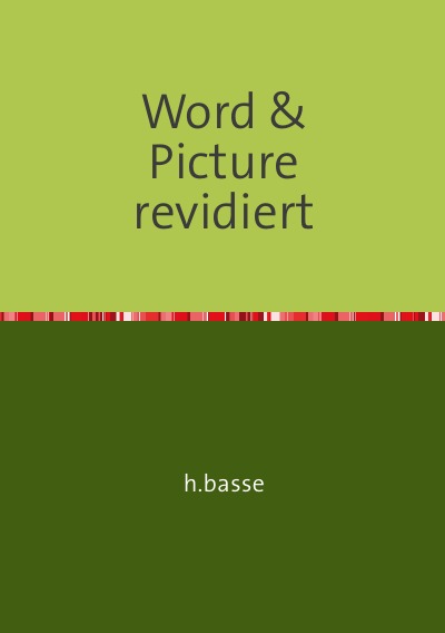'WORD AND PICTURE'-Cover