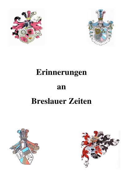 'Erinnerungen an Breslauer Zeiten'-Cover