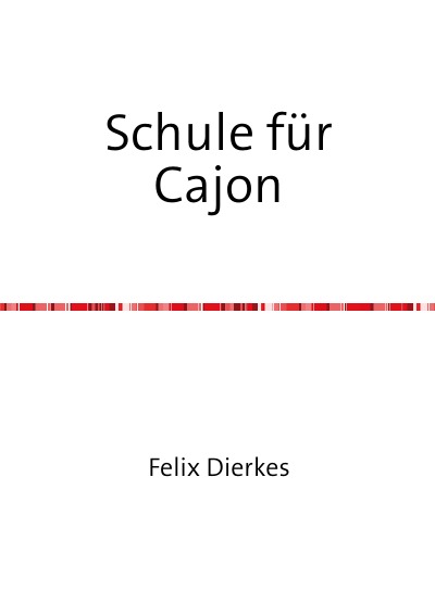 'Schule für Cajon'-Cover