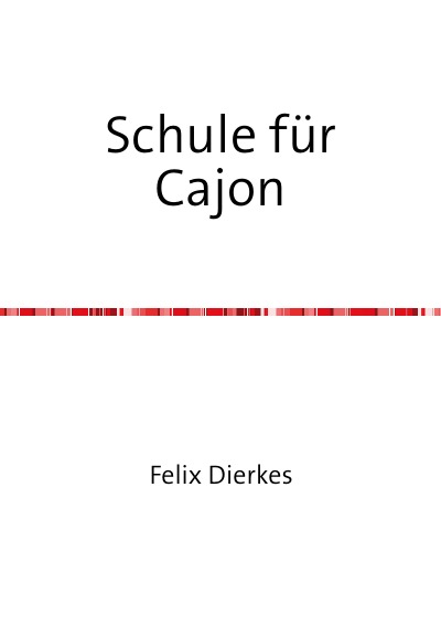 'Schule für Cajon'-Cover