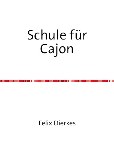 'Cover von Schule für Cajon'-Cover