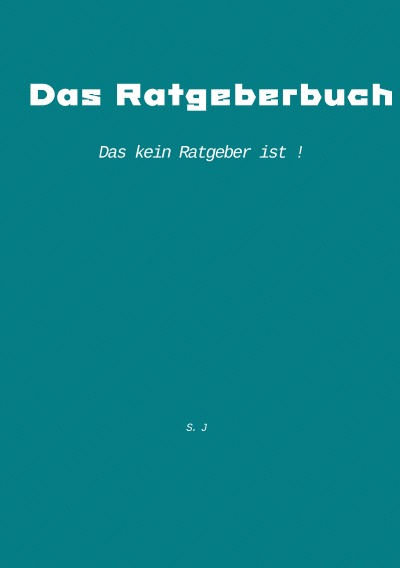'Das Ratgeberbuch'-Cover