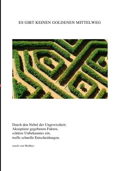 'Cover von Es gibt keinen goldenen Mittelweg'-Cover