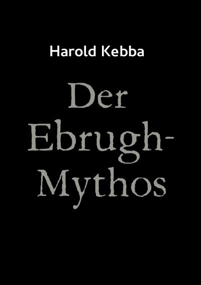 'Der Ebrugh-Mythos'-Cover