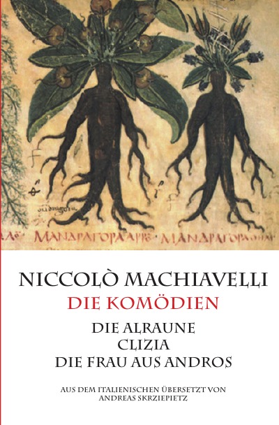 'Machiavelli – Die Komödien'-Cover