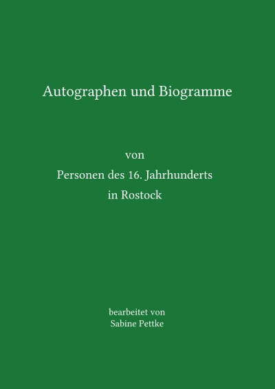 'Autographen und Biogramme'-Cover