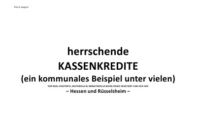 'Cover von BILDERBUCH.[hKASSENKREDITE]'-Cover