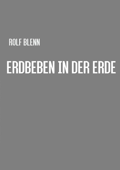 'Cover von Erdbeben in der Erde'-Cover