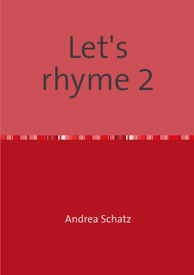 'Let’s rhyme 2'-Cover
