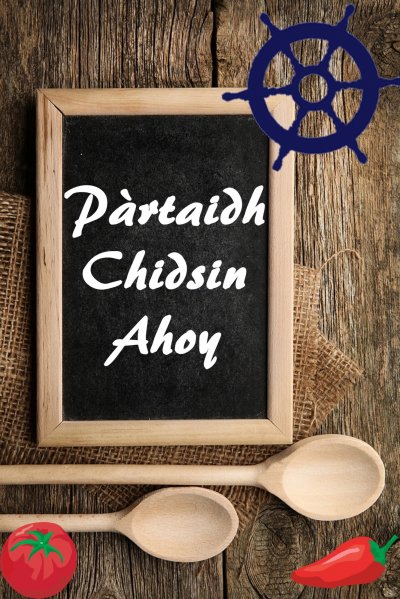 'Pàrtaidh Chidsin Ahoy'-Cover