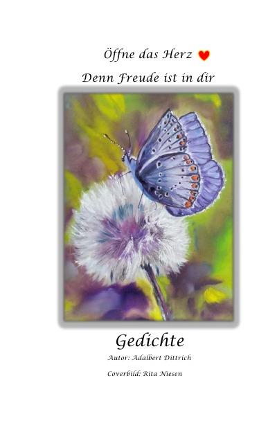 'Cover von Öffne das Herz, denn Freude ist in Dir'-Cover