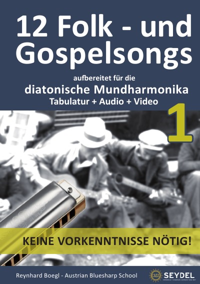 'Cover von 12 Folk- und Gospelsongs – Teil 1'-Cover