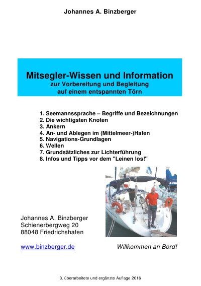 'Mitsegler-Wissen und Information'-Cover