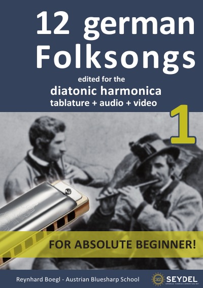 'Cover von 12 german Folksongs – Book 1'-Cover