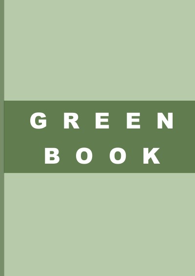 'GREEN BOOK'-Cover