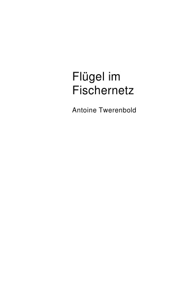 'Cover von Flügel im Fischernetz'-Cover