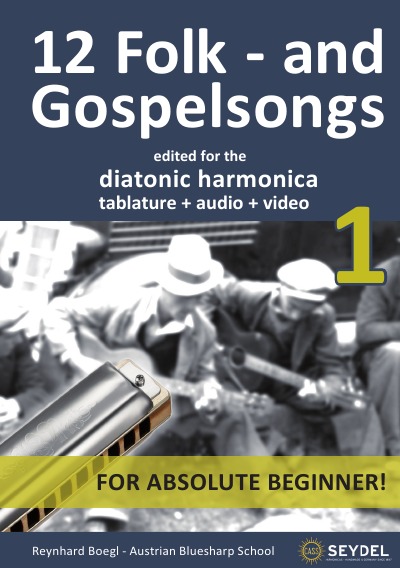 'Cover von 12 Folk- and Gospelsongs – Book 1'-Cover