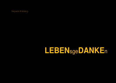 'Lebensgedanken'-Cover