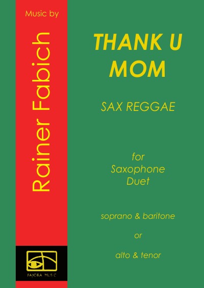 'Thank U Mom – Sax Reggae'-Cover