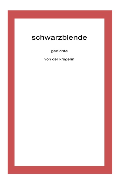 'Cover von schwarzblende'-Cover