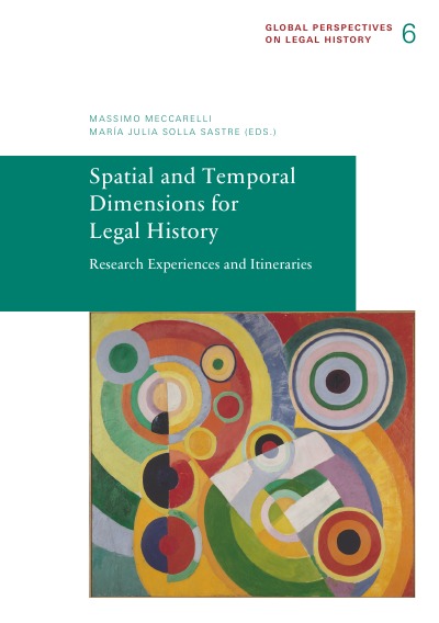 'Spatial and Temporal Dimensions for Legal History'-Cover