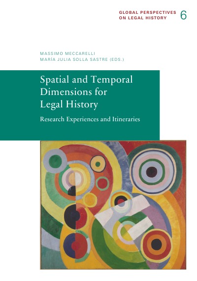 'Cover von Spatial and Temporal Dimensions for Legal History'-Cover