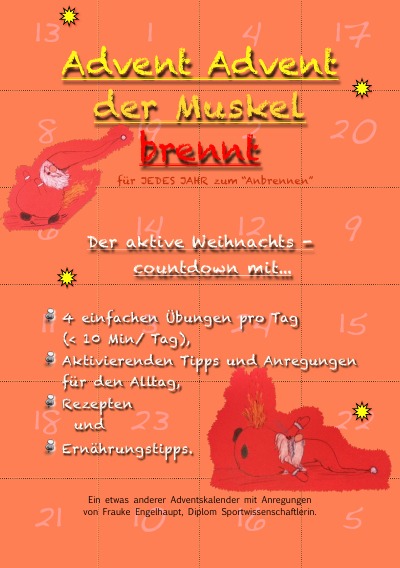 'Cover von Advent Advent der Muskel brennt – für jedes Jahr zum Anbrennen'-Cover